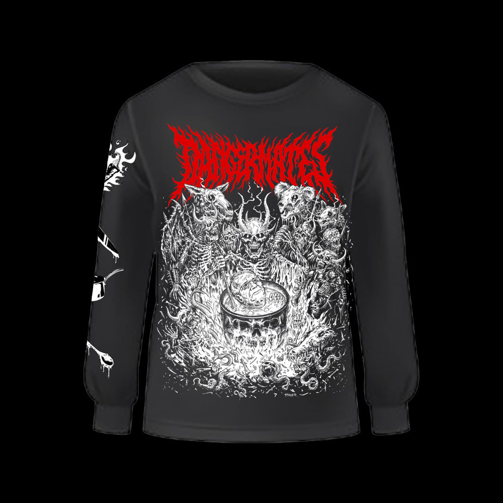 Dangermates Metal Kitchen Long Sleeve Shirt - Dangermates