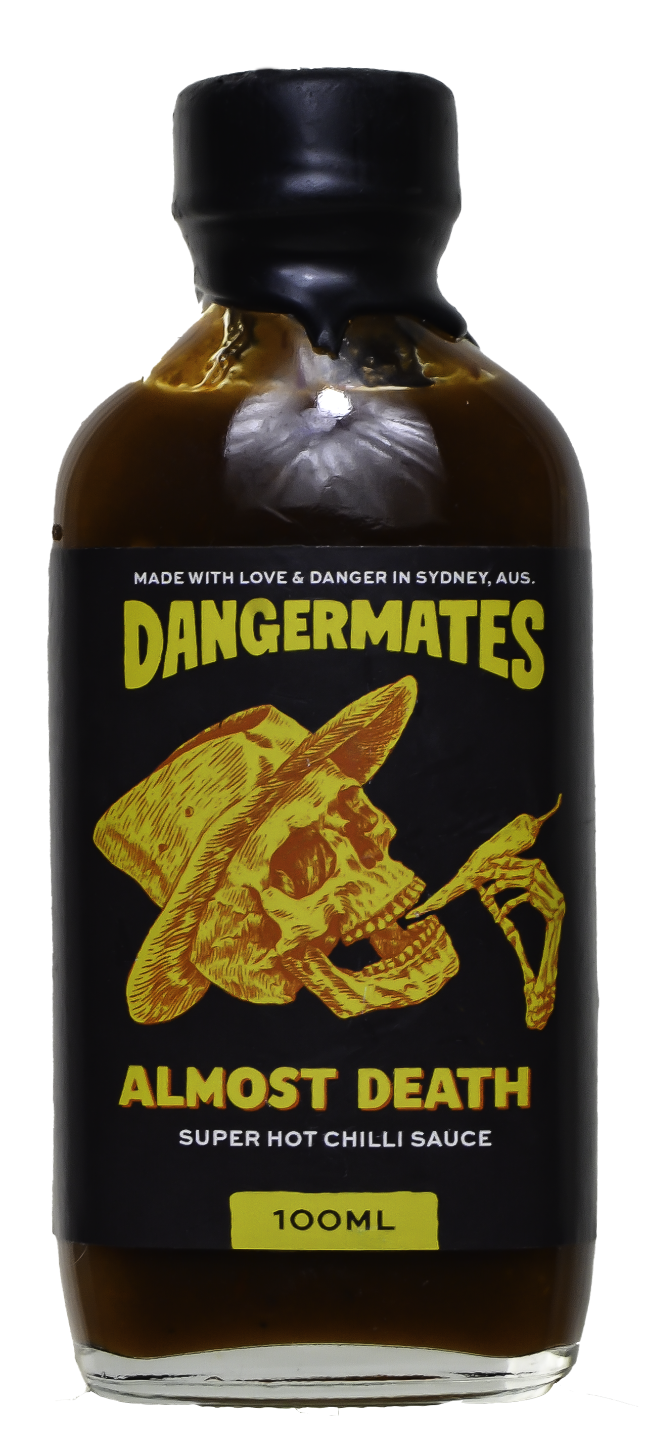 Almost Death - 100ml - Super Hot Chili Sauce - Dangermates