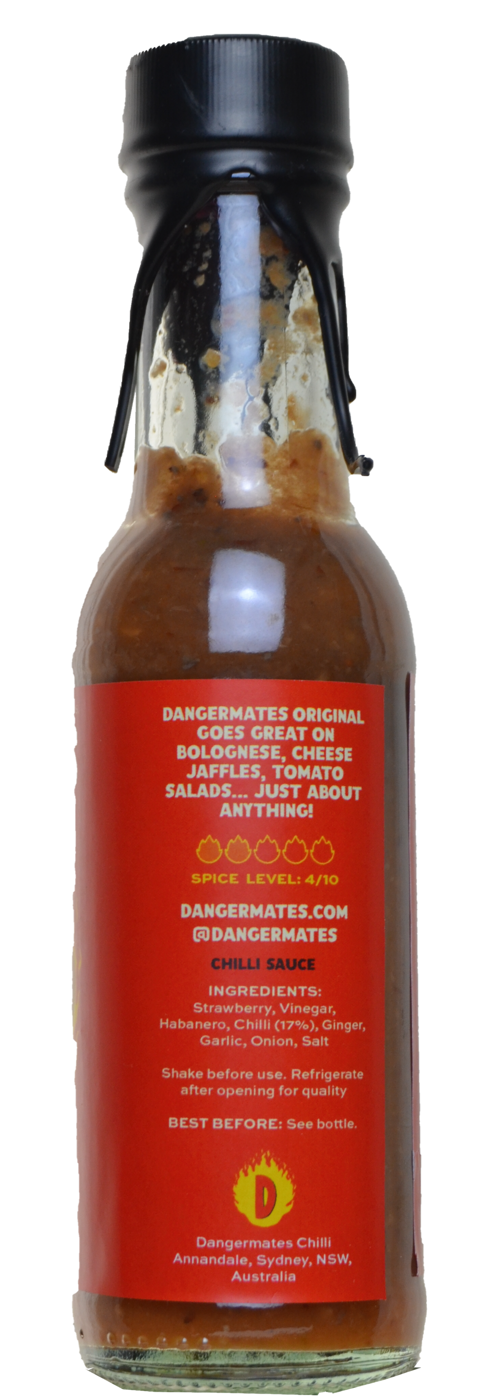 Original - Strawberry, Habanero, Ginger, Hot Sauce - Dangermates